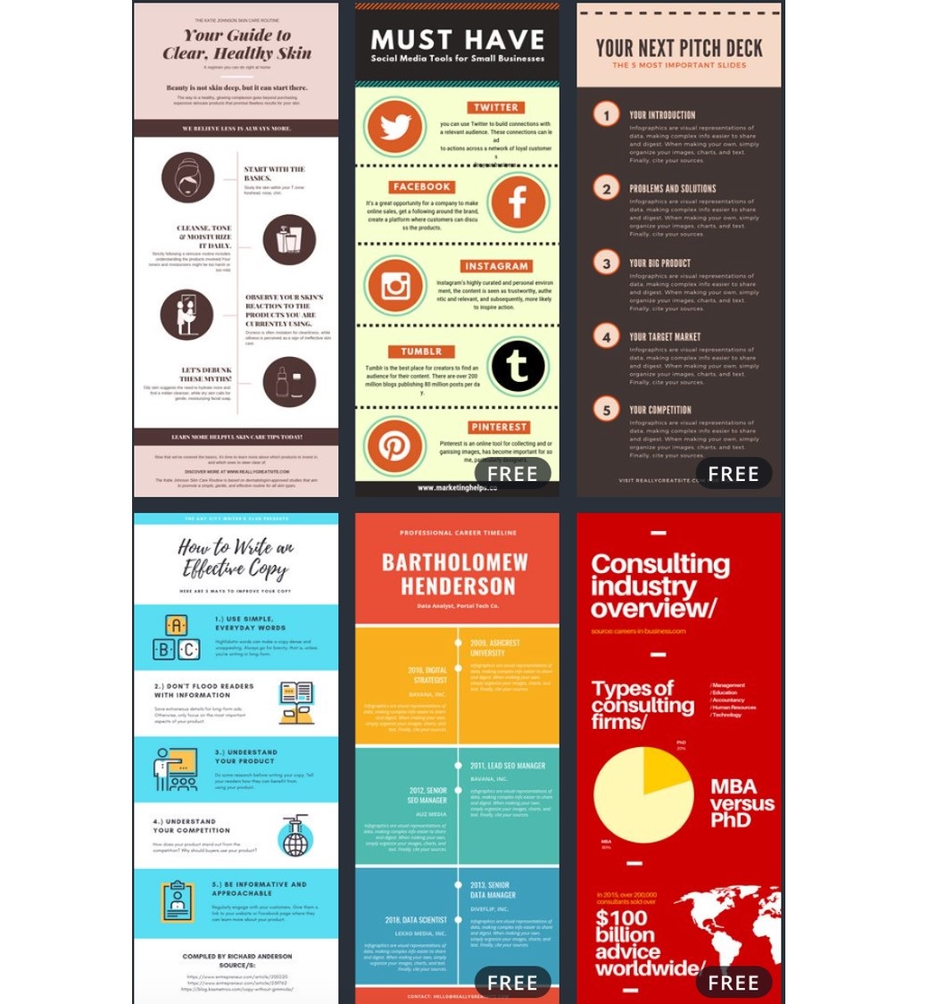 infographic template tool