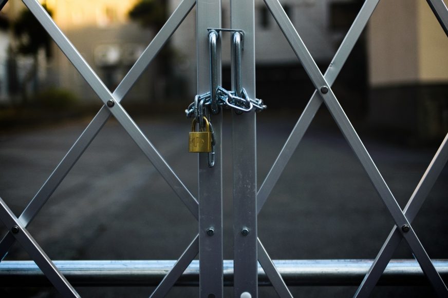padlock and chain
